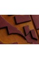 Dekorras DKR-110 Bordo Geometrik Kabartmalı İkili 3D Tablo