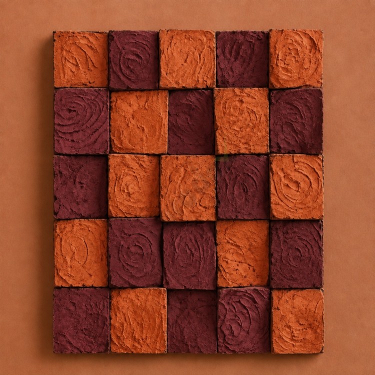 Dekorras DKR-121 Siyah Kare Blok Dokulu Kabartmalı 3D Tablo Dekorras DKR-121 Siyah Kare Blok Dokulu Kabartmalı 3D Tablo