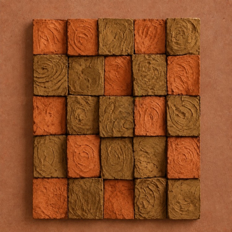 Dekorras DKR-121 Siyah Kare Blok Dokulu Kabartmalı 3D Tablo Dekorras DKR-121 Siyah Kare Blok Dokulu Kabartmalı 3D Tablo