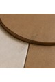 Dekorras DKR-126 Bordo Krem Dairesel Geometrik Sekizli 3D Tablo