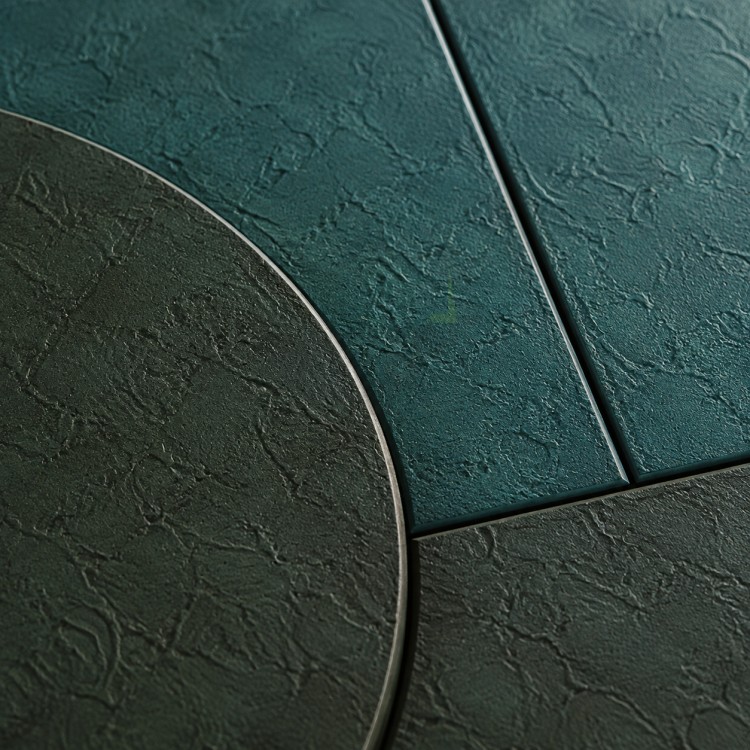 Dekorras DKR-126 Bordo Krem Dairesel Geometrik Sekizli 3D Tablo