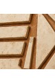 Dekorras DKR-128 Antrasit Dikey Geometrik Kabartmalı 3D Tablo