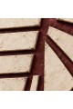 Dekorras DKR-128 Antrasit Dikey Geometrik Kabartmalı 3D Tablo