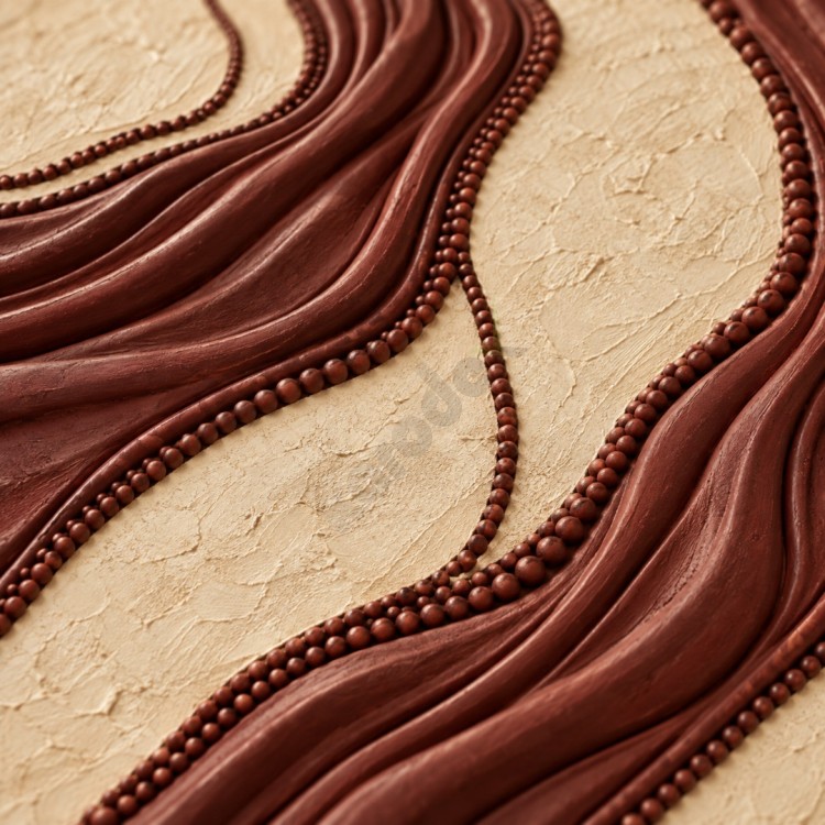 Dekorras DKR-129 Toprak Tonlu Akış Desenli Kabartmalı 3D Tablo Dekorras DKR-129 Toprak Tonlu Akış Desenli Kabartmalı 3D Tablo