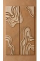 Dekorras DKR-134 Taupe Akıcı Çizgili Kabartmalı İkili 3D Tablo Dekorras DKR-134 Taupe Akıcı Çizgili Kabartmalı İkili 3D Tablo