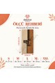 Dekorras DKR-135 Bej Kahve Geometrik Hat Motifli 3D Tablo