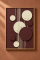 Dekorras DKR-151 Lacivert Bordo Dairesel Kabartmalı 3D Tablo Dekorras DKR-151 Lacivert Bordo Dairesel Kabartmalı 3D Tablo