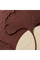Dekorras DKR-166 Ginkgo Yapraklı Kemer Desenli Kabartmalı 3D Tablo