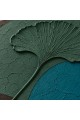 Dekorras DKR-166 Ginkgo Yapraklı Kemer Desenli Kabartmalı 3D Tablo