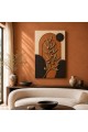Dekorras DKR-168 Zeytin Dalı ve Kemer Motifli Kabartmalı 3D Tablo